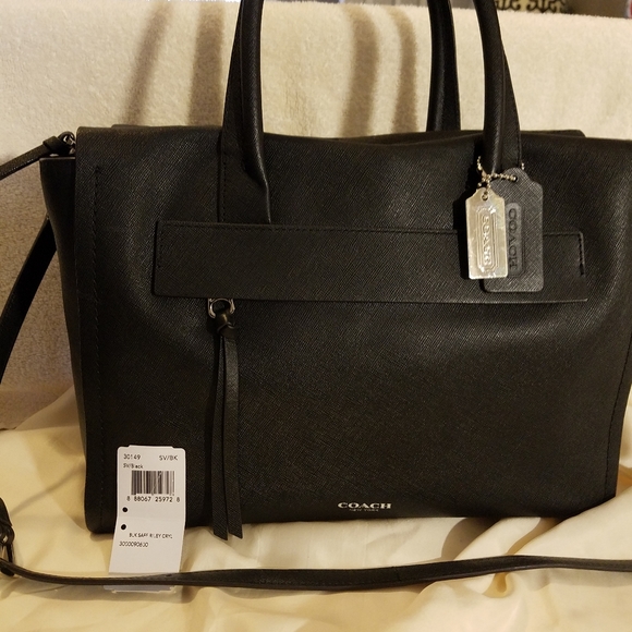 Coach Black Saff Riley Carryall - Picture 2 of 9